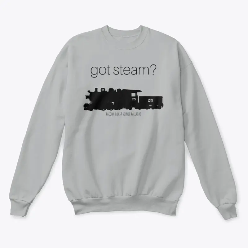 GOT STEAM? Logo Black