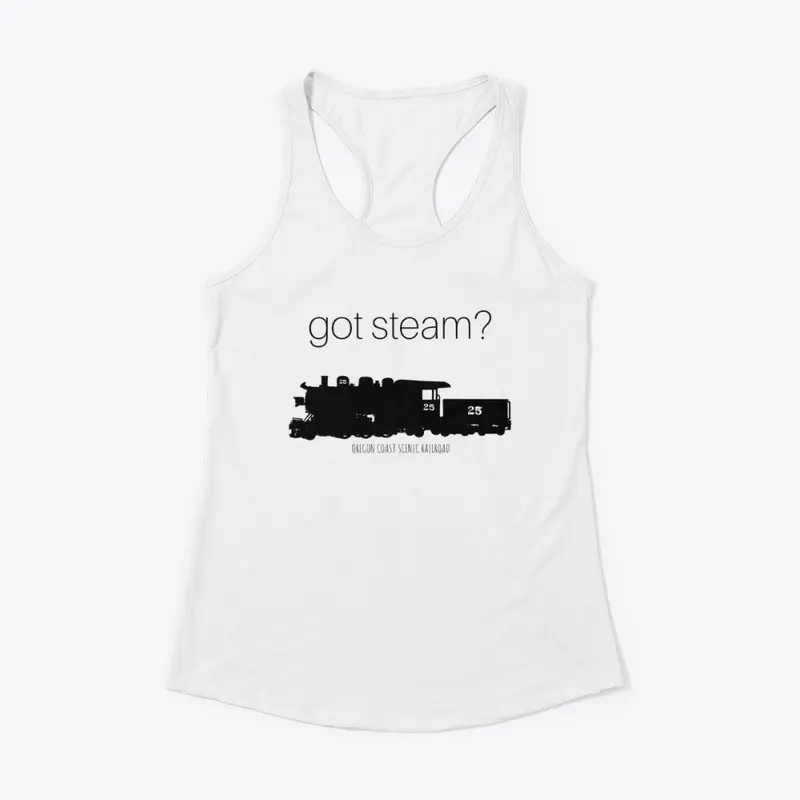 GOT STEAM? Logo Black