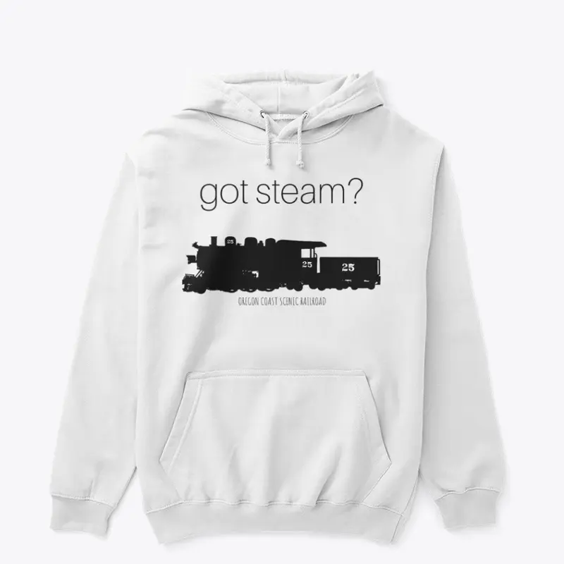 GOT STEAM? Logo Black