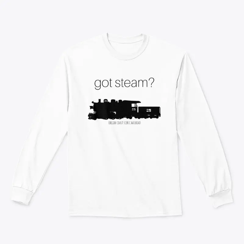 GOT STEAM? Logo Black