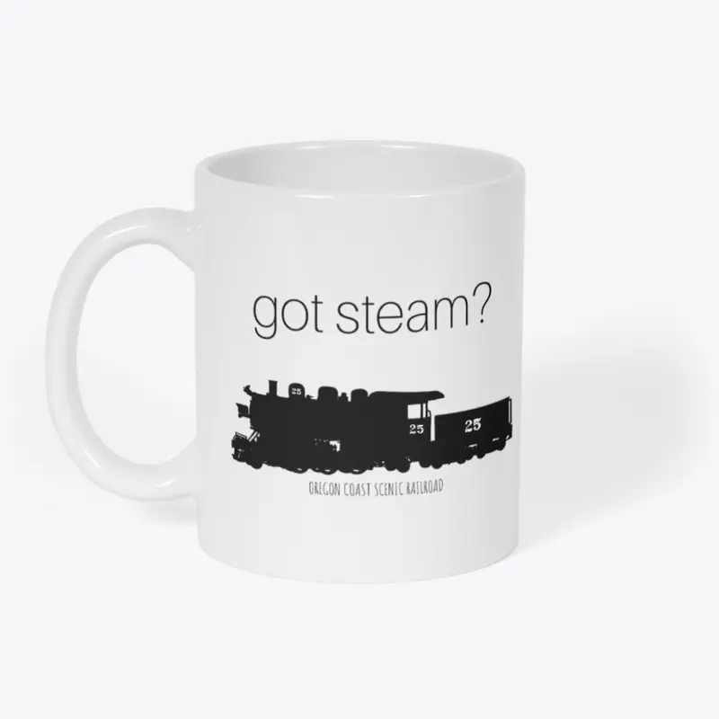 GOT STEAM? Logo mug